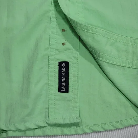 Magellan Sports Wear Mens Green Shirt Button Down Short Sleeves Sz S - Picture 3 of 10
